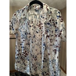 Patagonia Floral Print Blouse Women’s Sz 8
